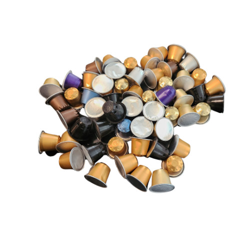 500 capsules compatibles Nespresso® assorties (aluminium)